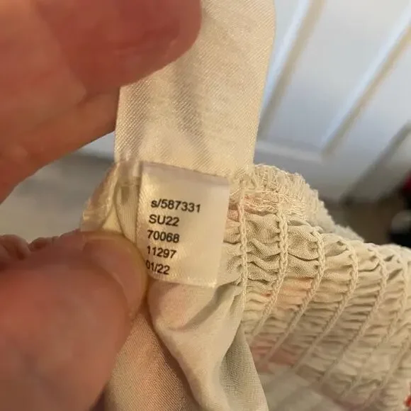 Loft Tropical Smocked Skirt size XL - Picture 12 of 12